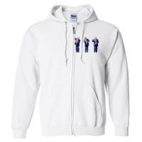 Donald Trump Is Your President Qr Trump Dance (2side) Full Zip Hoodie