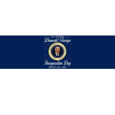 Donald Trump Inauguration Day 2025 47th Usa President Bumper Sticker