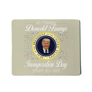 Donald Trump Inauguration Day 2025 47th Usa President Mousepad