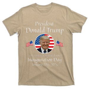 Donald Trump Inauguration Day 2025 47th Usa President T-Shirt