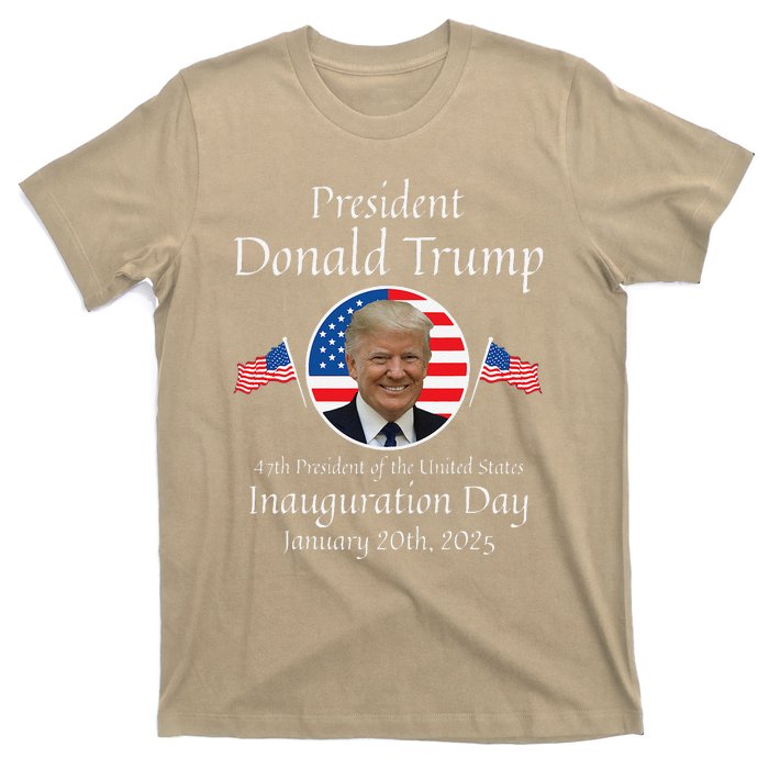 Donald Trump Inauguration Day 2025 47th Usa President T-Shirt