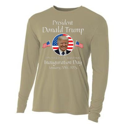 Donald Trump Inauguration Day 2025 47th Usa President Cooling Performance Long Sleeve Crew