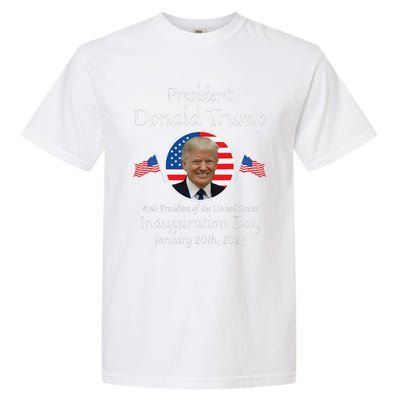 Donald Trump Inauguration Day 2025 47th Usa President Garment-Dyed Heavyweight T-Shirt