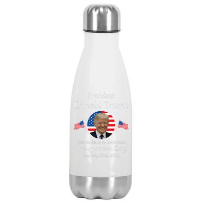 Donald Trump Inauguration Day 2025 47th Usa President Stainless Steel Insulated Water Bottle