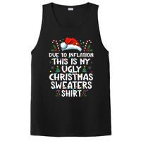 Due To Inflation Funny Christmas Sweater Xmas  PosiCharge Competitor Tank