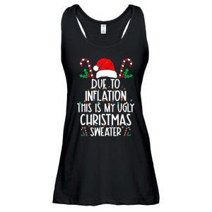 due to inflation this is my ugly christmas sweaters Ladies Essential Flowy Tank