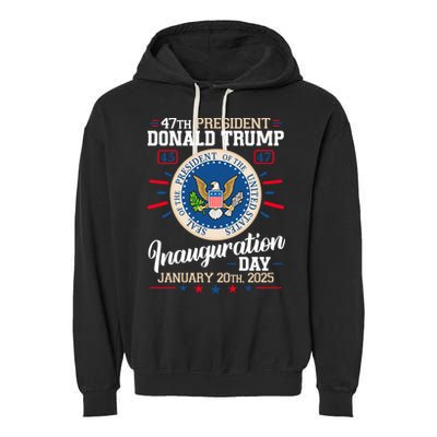 Donald Trump Inauguration Day 2025 Garment-Dyed Fleece Hoodie