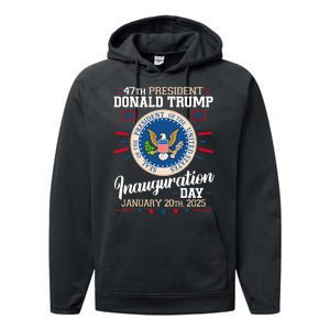 Donald Trump Inauguration Day 2025 Performance Fleece Hoodie