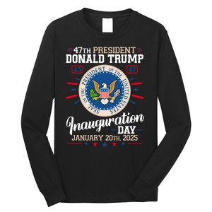 Donald Trump Inauguration Day 2025 Long Sleeve Shirt