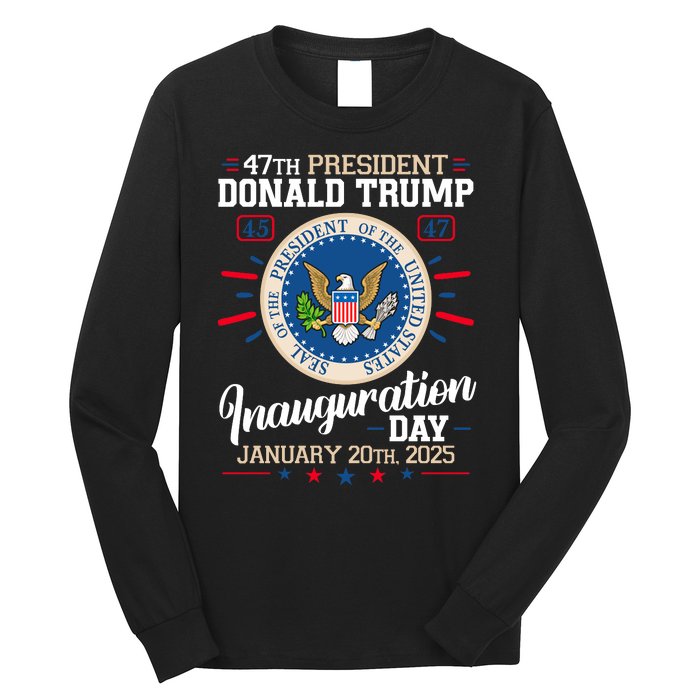 Donald Trump Inauguration Day 2025 Long Sleeve Shirt