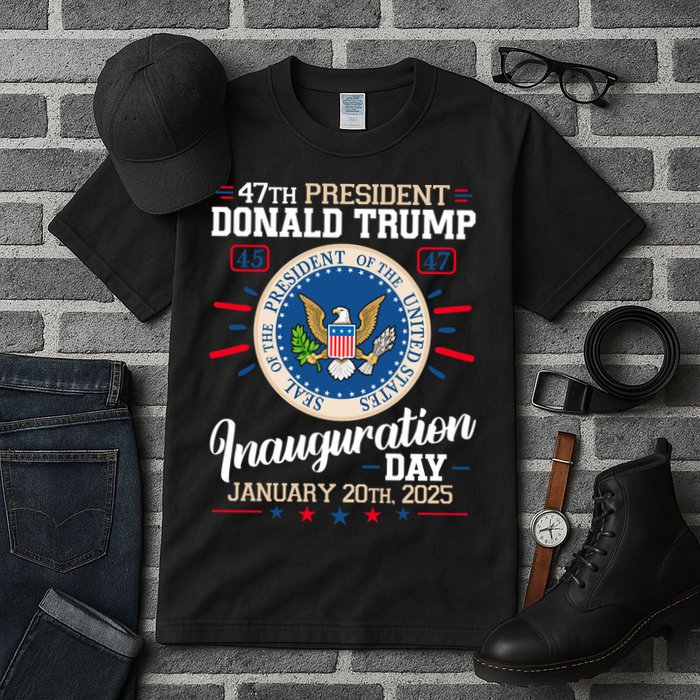 Donald Trump Inauguration Day 2025 Tall T-Shirt