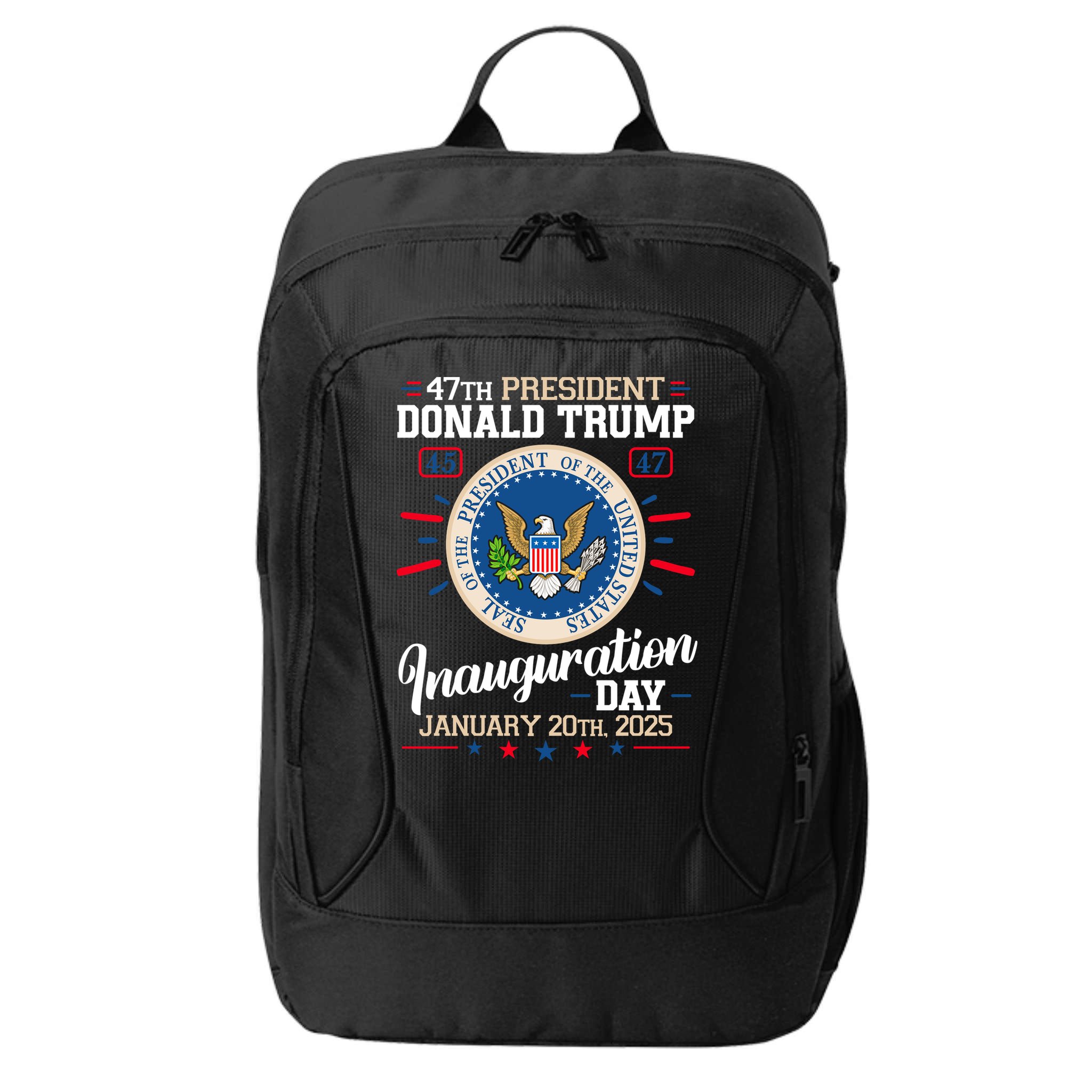 Donald Trump Inauguration Day 2025 City Backpack