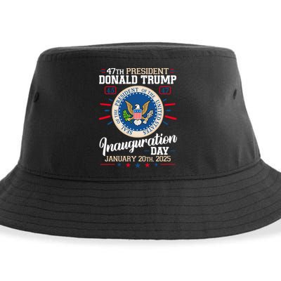Donald Trump Inauguration Day 2025 Sustainable Bucket Hat