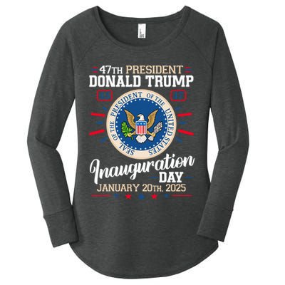 Donald Trump Inauguration Day 2025 Women's Perfect Tri Tunic Long Sleeve Shirt