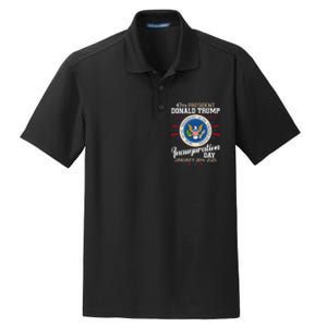 Donald Trump Inauguration Day 2025 Dry Zone Grid Polo