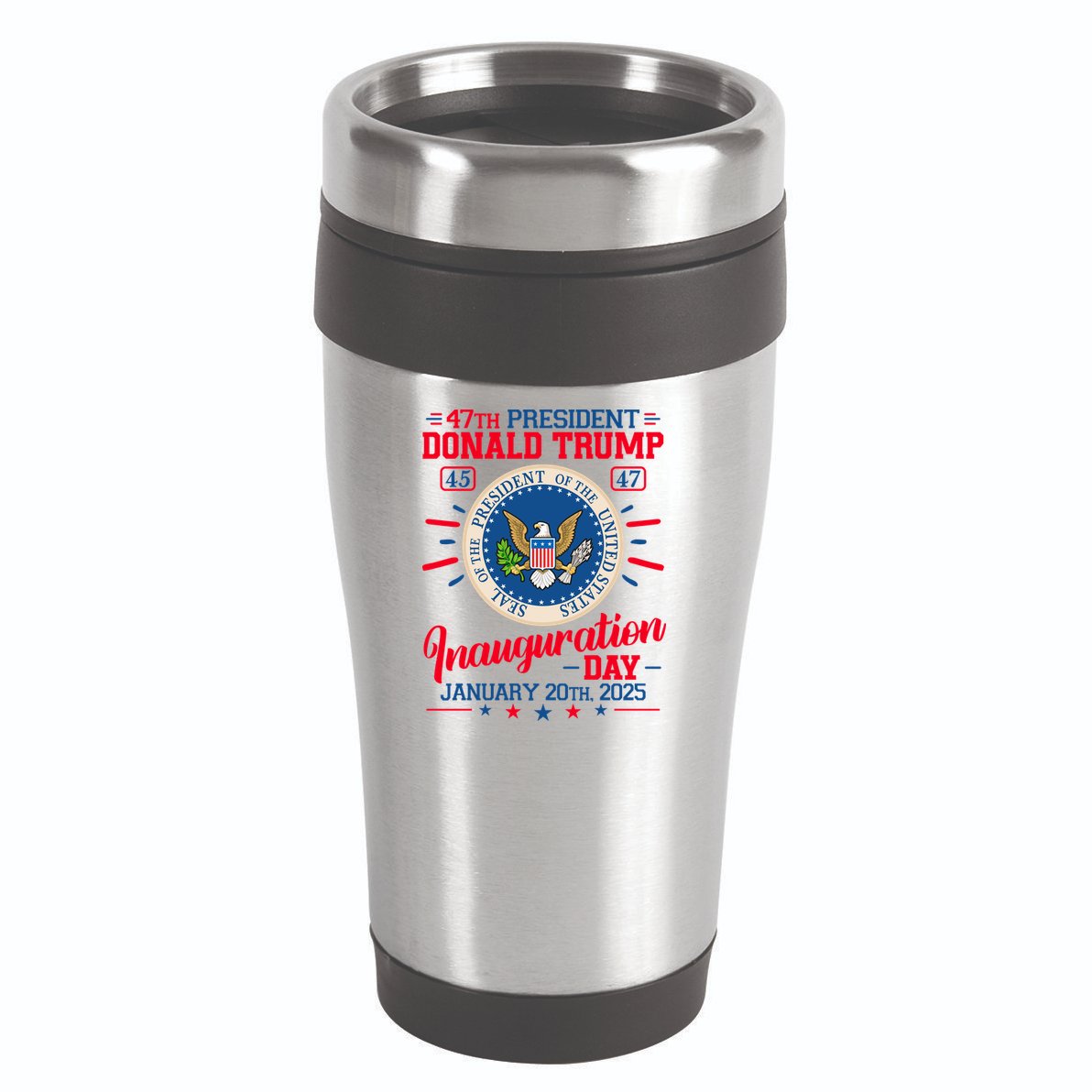 Donald Trump Inauguration Day 2025 16oz Travel Tumbler