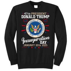 Donald Trump Inauguration Day 2025 Tall Sweatshirt