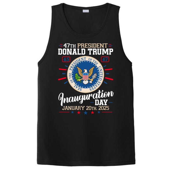 Donald Trump Inauguration Day 2025 PosiCharge Competitor Tank