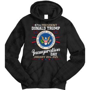 Donald Trump Inauguration Day 2025 Tie Dye Hoodie