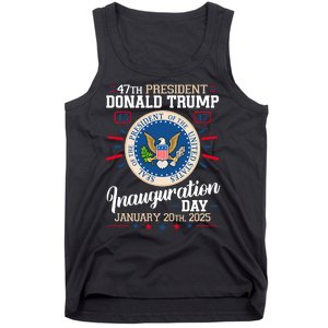 Donald Trump Inauguration Day 2025 Tank Top