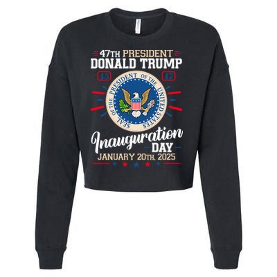 Donald Trump Inauguration Day 2025 Cropped Pullover Crew