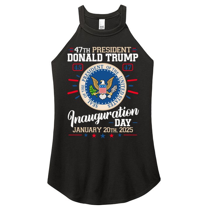 Donald Trump Inauguration Day 2025 Women's Perfect Tri Rocker Tank