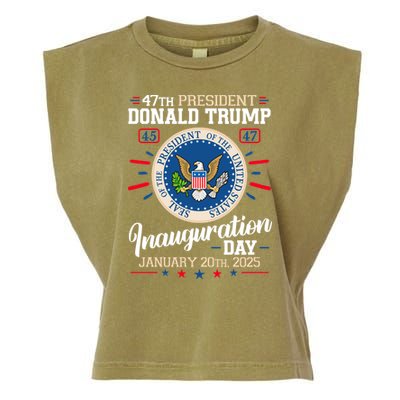 Donald Trump Inauguration Day 2025 Garment-Dyed Women's Muscle Tee