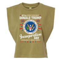 Donald Trump Inauguration Day 2025 Garment-Dyed Women's Muscle Tee
