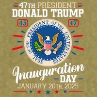 Donald Trump Inauguration Day 2025 Garment-Dyed Women's Muscle Tee
