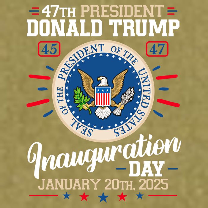Donald Trump Inauguration Day 2025 Garment-Dyed Women's Muscle Tee
