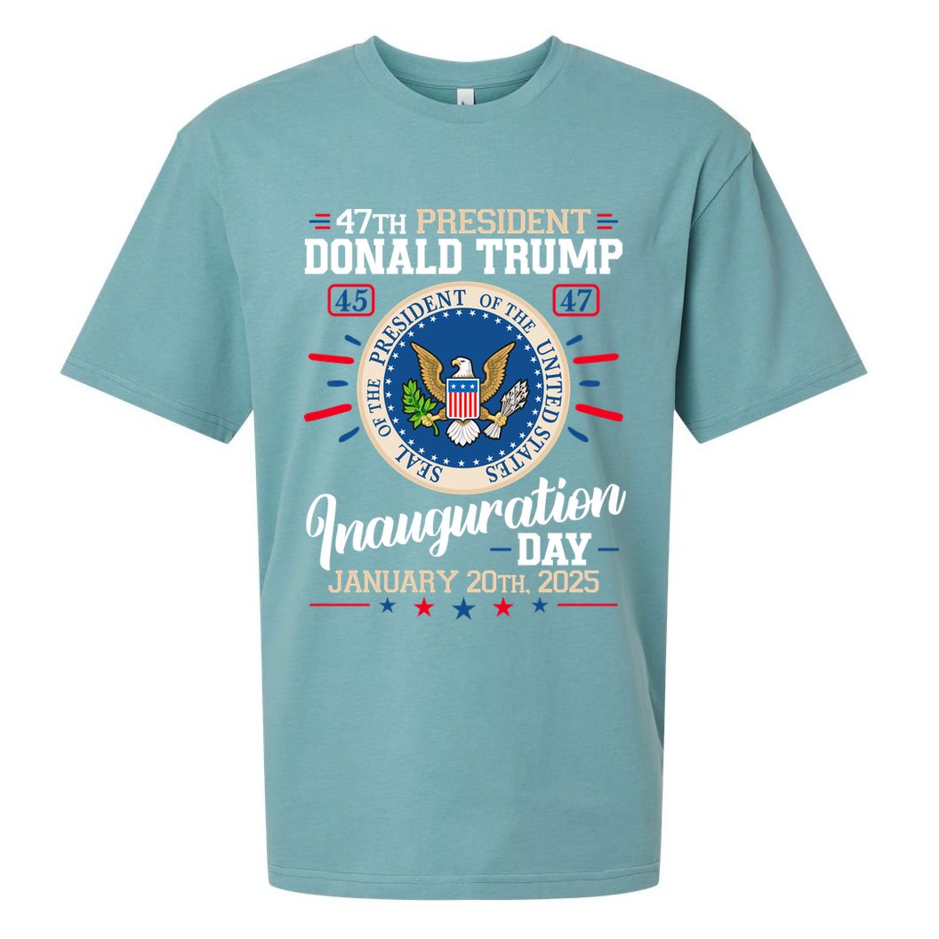 Donald Trump Inauguration Day 2025 Sueded Cloud Jersey T-Shirt