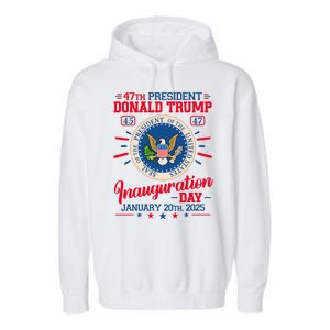 Donald Trump Inauguration Day 2025 Garment-Dyed Fleece Hoodie