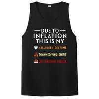 Due To Inflation This Is My Funny Halloween Costume PosiCharge Competitor Tank