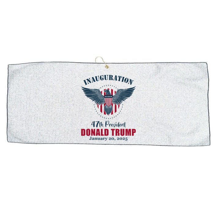 Donald Trump Inauguration Day 2025 Large Microfiber Waffle Golf Towel