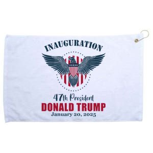 Donald Trump Inauguration Day 2025 Grommeted Golf Towel