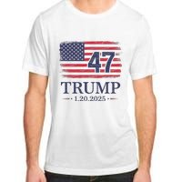 Donald Trump Inauguration Day 2025 47th President Usa Flag Adult ChromaSoft Performance T-Shirt