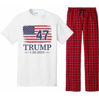 Donald Trump Inauguration Day 2025 47th President Usa Flag Pajama Set