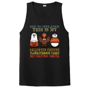 Due To Inflation This Is My Halloween Thanksgiving Christmas PosiCharge Competitor Tank