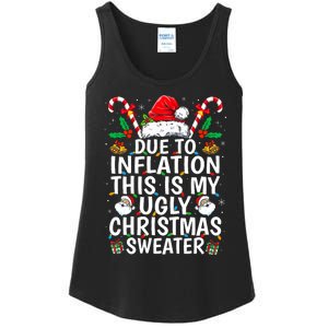 Due To Inflation This Is My Ugly Family Christmas Ladies Essential Tank