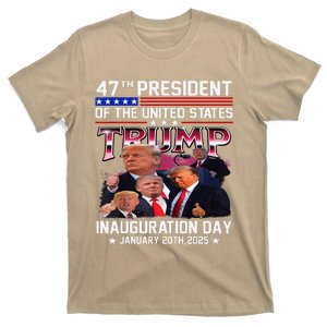 Donald Trump Inauguration Day 2025 47th Usa President T-Shirt