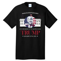 Donald Trump Inauguration Day 2025 47th President 47 Us Flag Tall T-Shirt