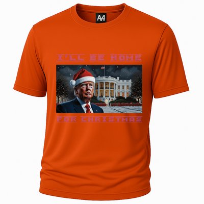 Donald Trump Ill Be Home For Christmas Inauguration Cooling Performance Crew T-Shirt