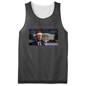 Donald Trump Ill Be Home For Christmas Inauguration Mesh Reversible Basketball Jersey Tank