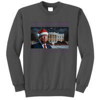 Donald Trump Ill Be Home For Christmas Inauguration Tall Sweatshirt