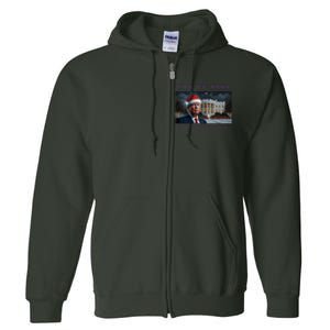 Donald Trump Ill Be Home For Christmas Inauguration Full Zip Hoodie