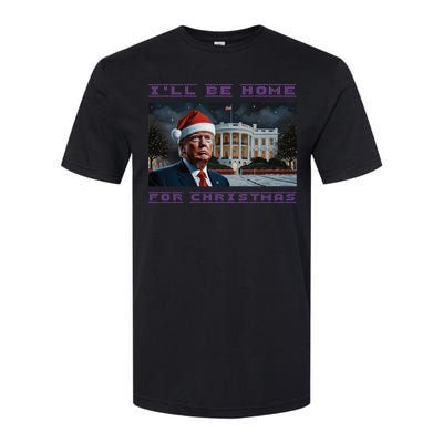 Donald Trump Ill Be Home For Christmas Inauguration Softstyle CVC T-Shirt