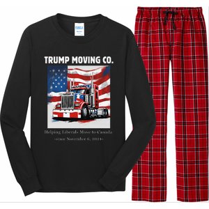 Donald Trump Inauguration Funny Moving Conservative Long Sleeve Pajama Set