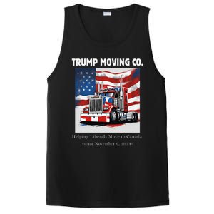 Donald Trump Inauguration Funny Moving Conservative PosiCharge Competitor Tank