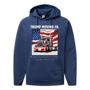 Donald Trump Inauguration Funny Moving Conservative Performance Fleece Hoodie