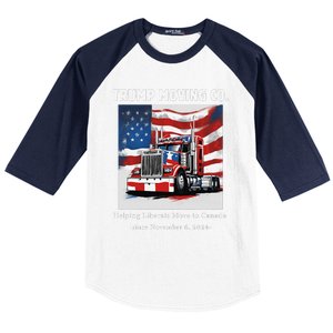 Donald Trump Inauguration Funny Moving Conservative Baseball Sleeve Shirt